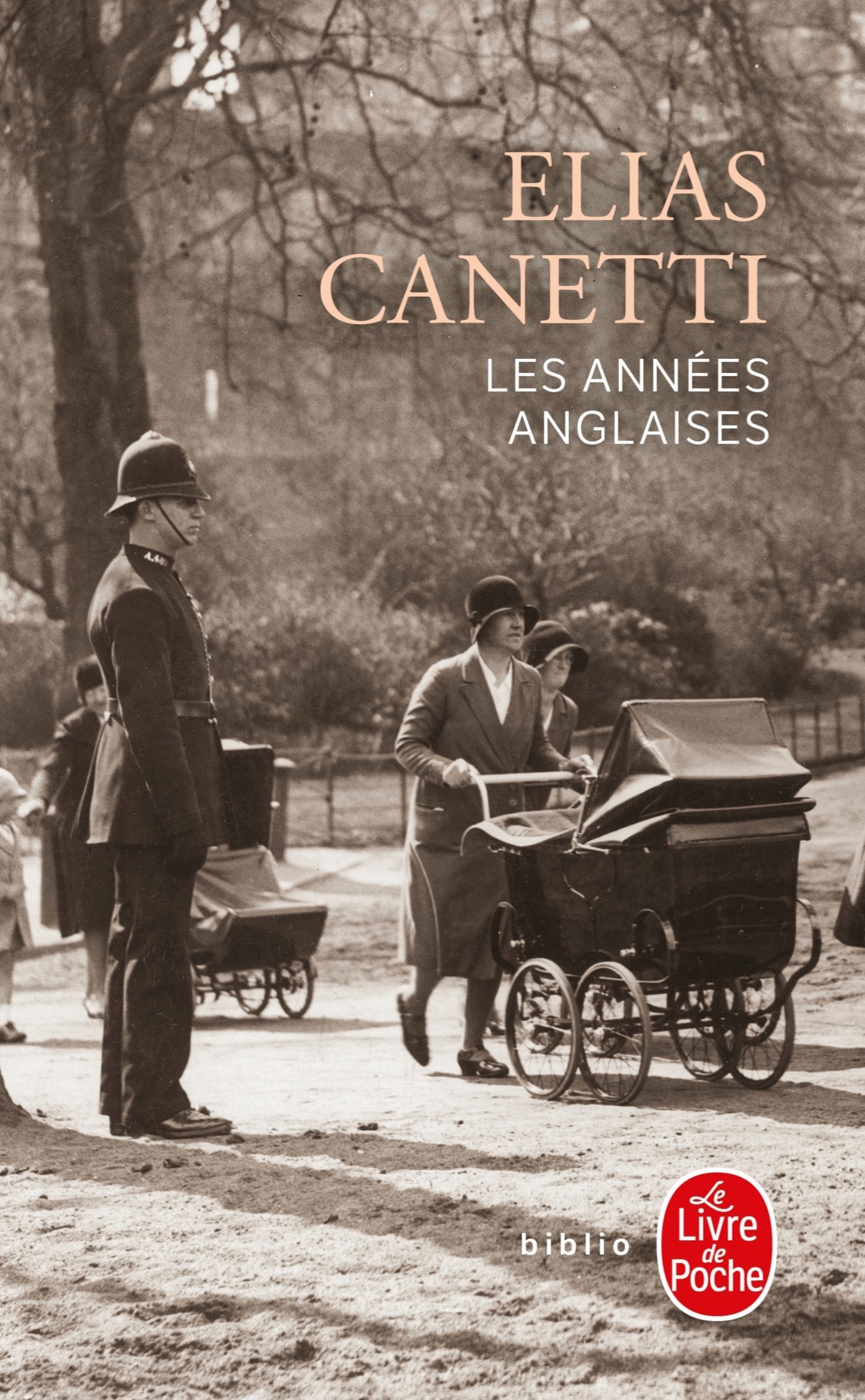 Les Années anglaises - Elias Canetti - LGF