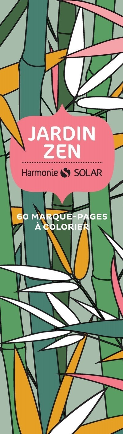 Marque page jardin zen - Clara Catalan - SOLAR