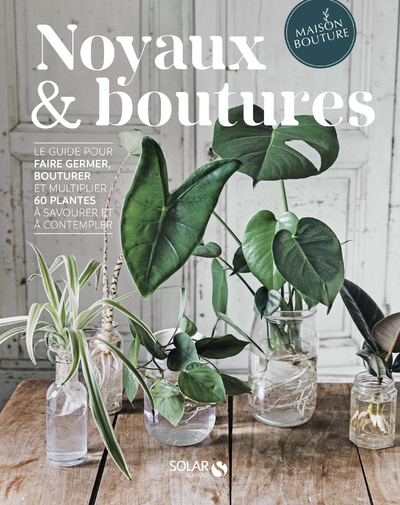 Noyaux & boutures - Le guide pour faire germer, bouturer et multiplier 60 plantes à savourer et à co - Olivia Brun, Tiphaine Germain-Lacour - SOLAR