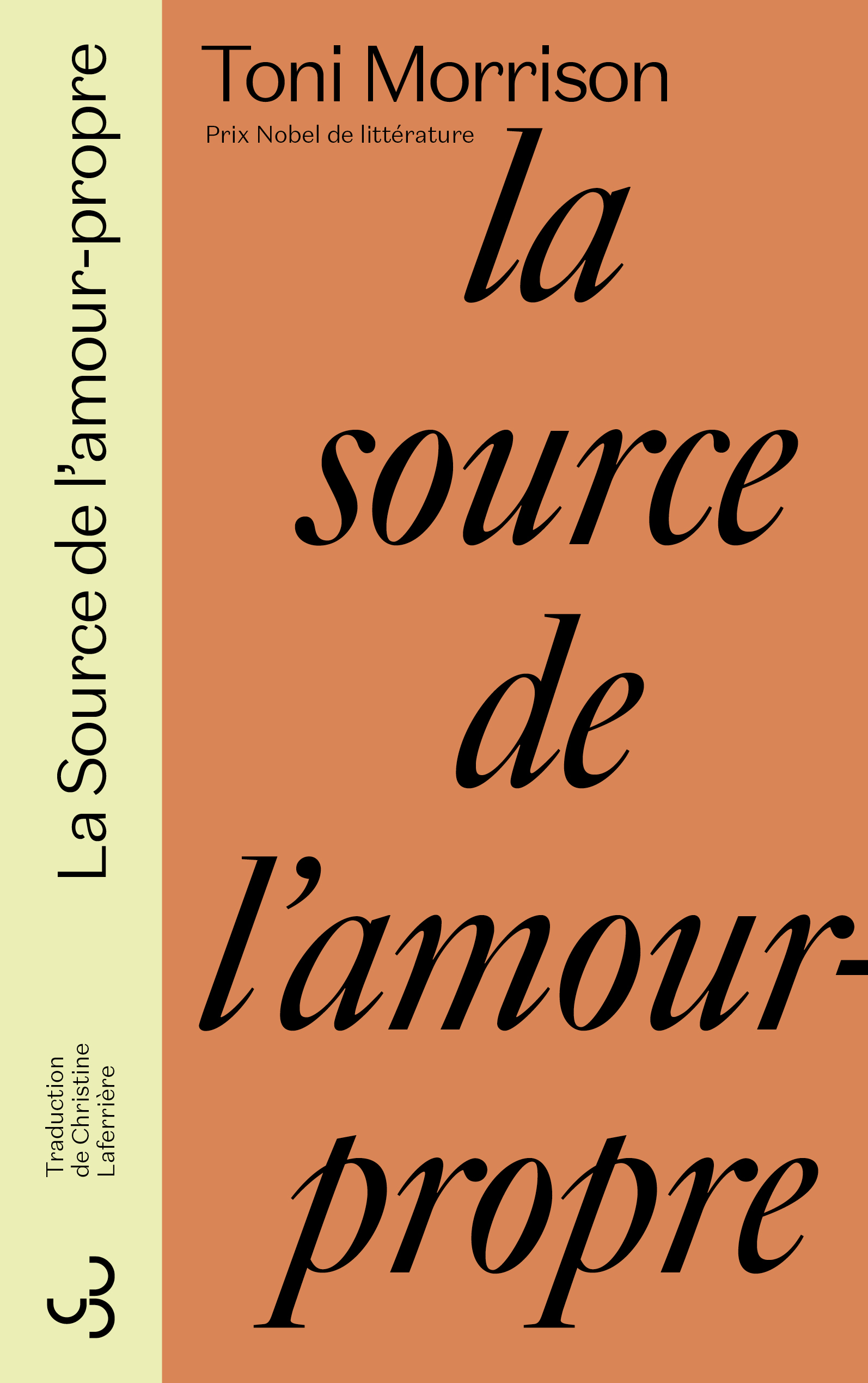 La source de l'amour-propre - Toni Morrison - BOURGOIS