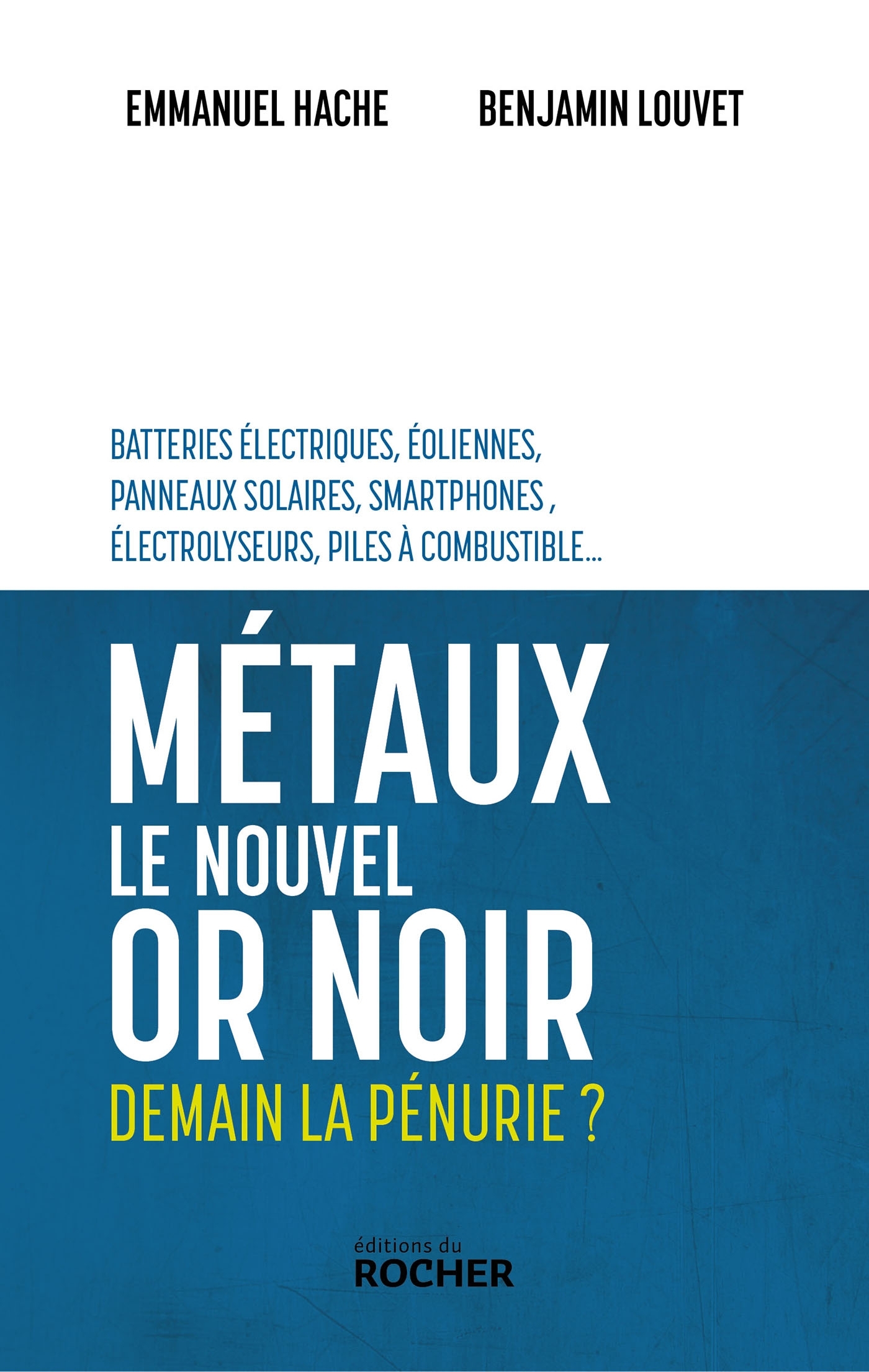 Métaux, le nouvel or noir - Benjamin Louvet - DU ROCHER