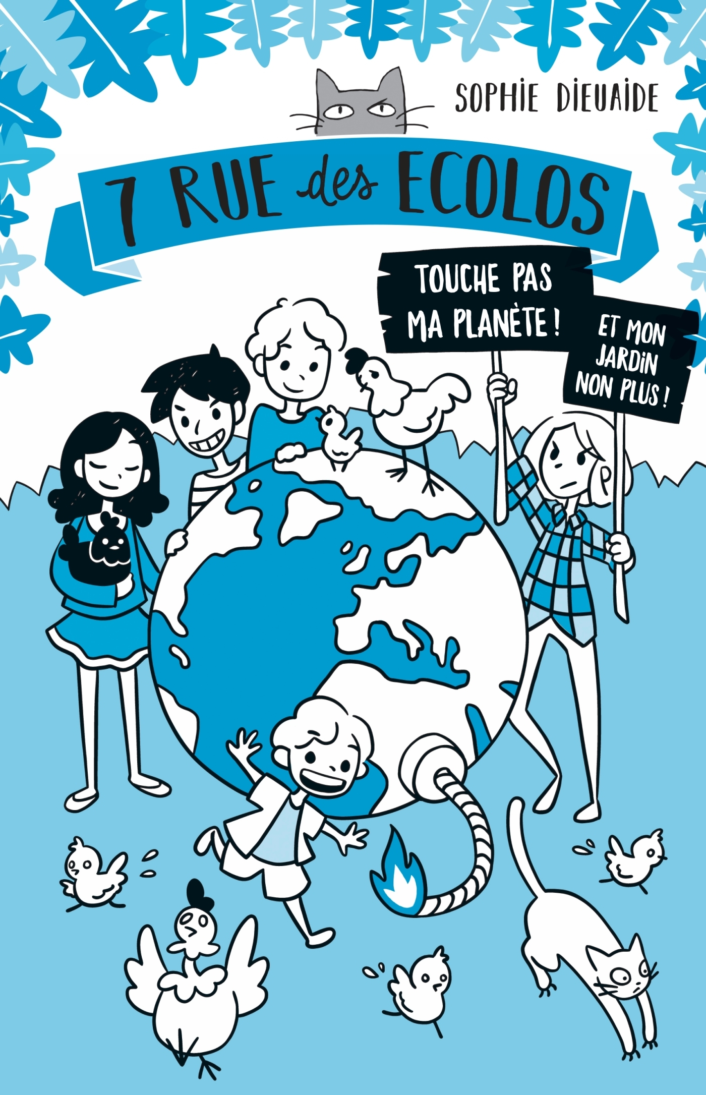 7 rue des Écolos, tome 2 - Touche pas ma planète et mon jardin non plus ! - Chloé Vétel - DIDIER JEUNESSE