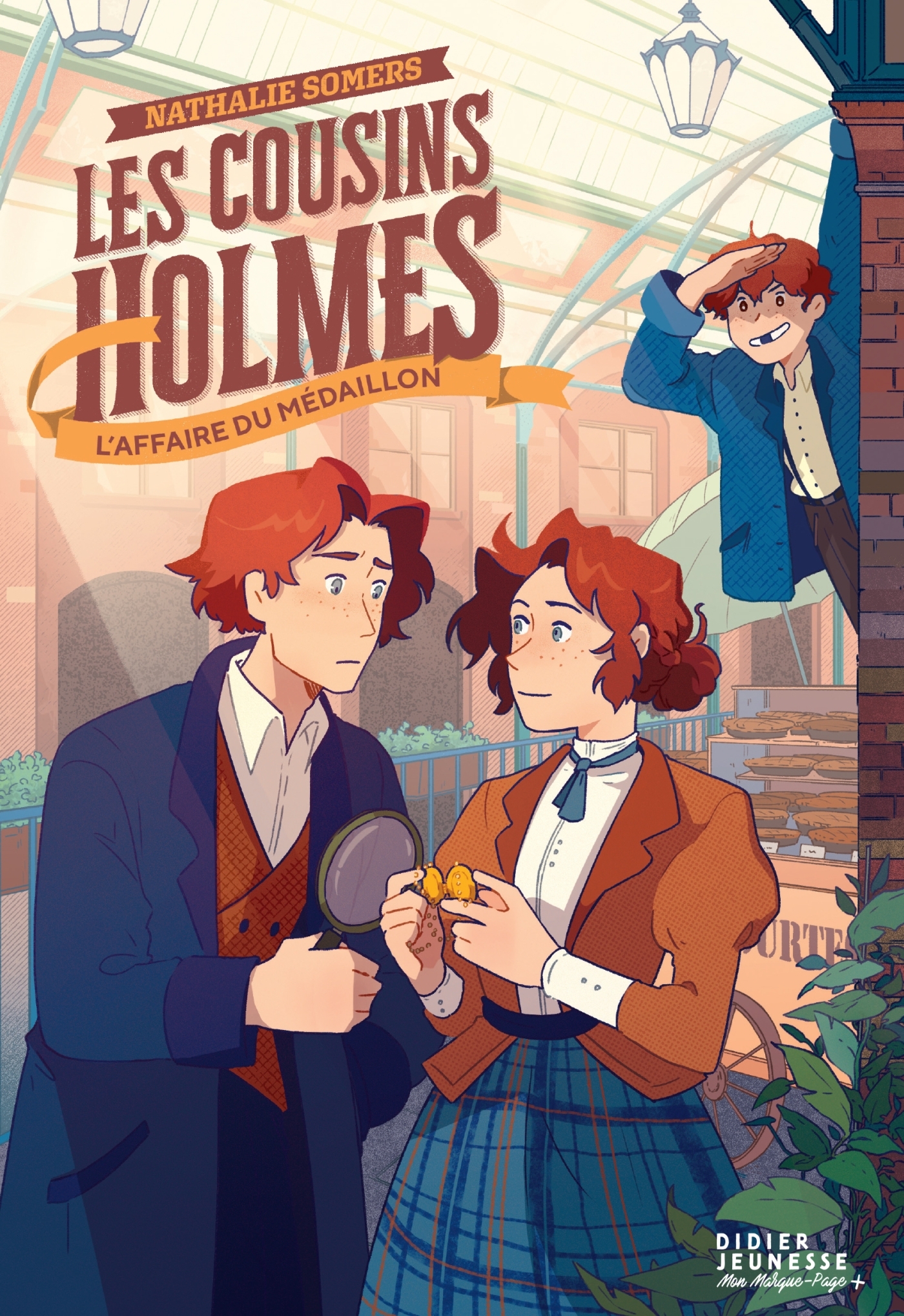 Les Cousins Holmes, tome 3 - L'Affaire du médaillon - Nathalie Somers - DIDIER JEUNESSE