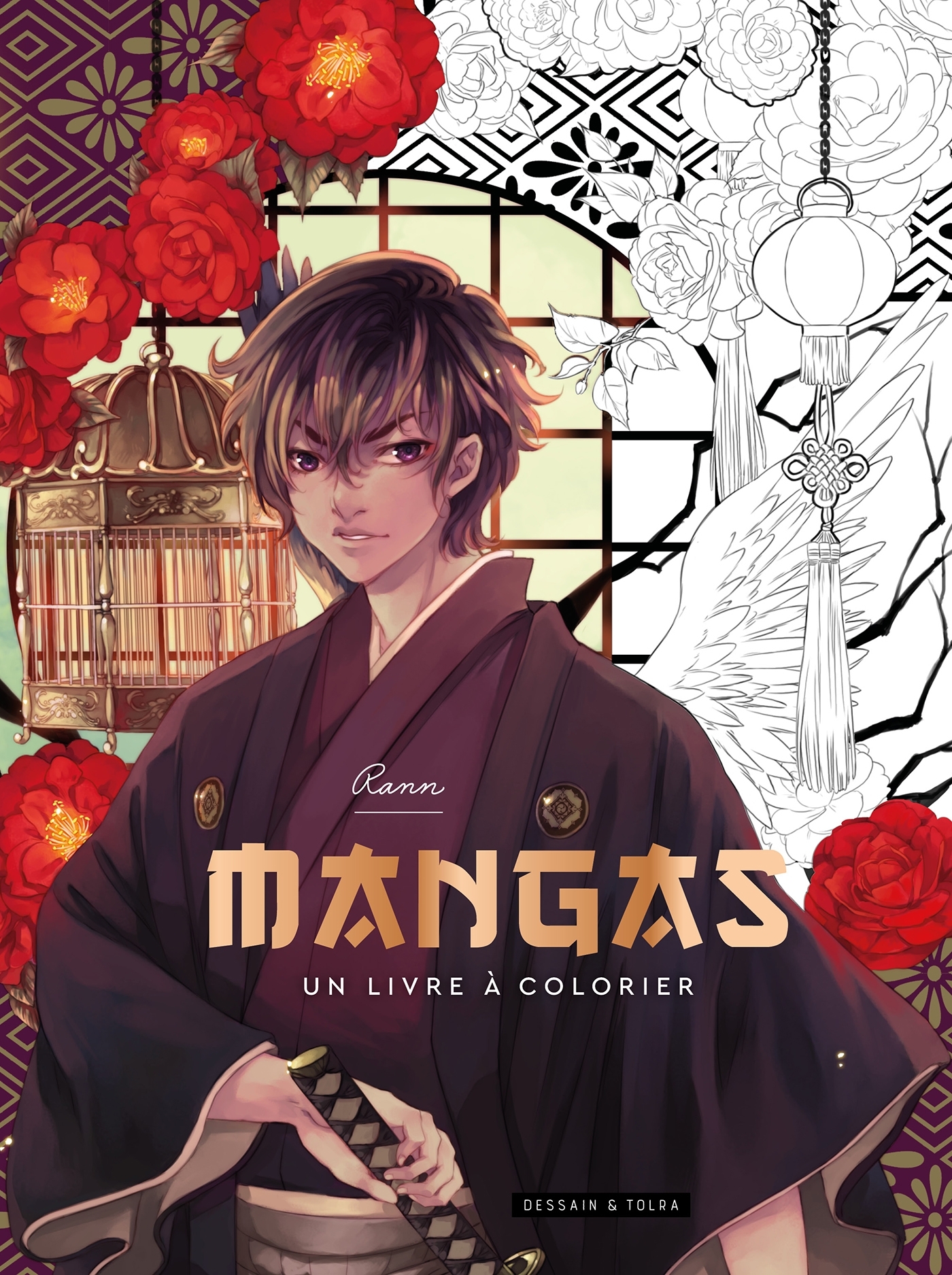 Mangas, un livre à colorier - Rann Autechaud - DESSAIN TOLRA Mangas, un livre à colorier - Rann Autechaud - DESSAIN TOLRA