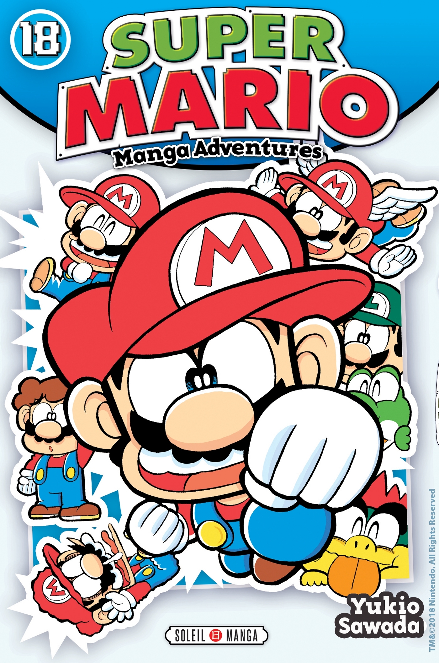 Super Mario Manga Adventures T18 - Yukio Sawada - SOLEIL