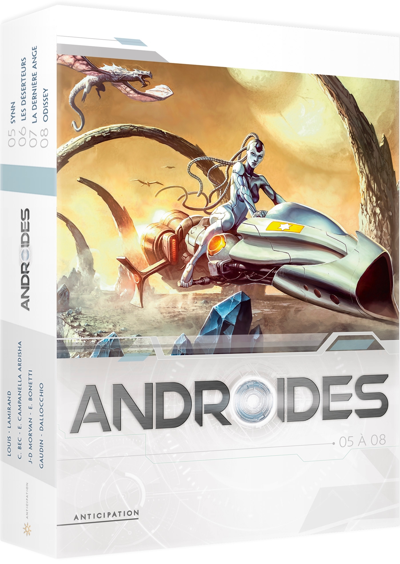 Androides - Coffret T05 à T08 - XXX - SOLEIL