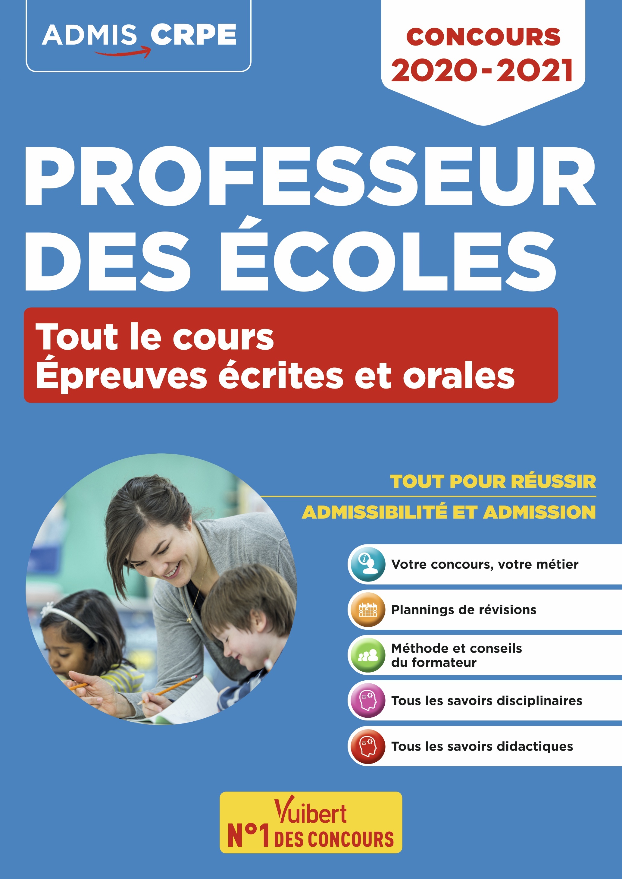 Concours Professeur des écoles - CRPE - Tout le cours des épreuves écrites et orales - Marc Loison - VUIBERT