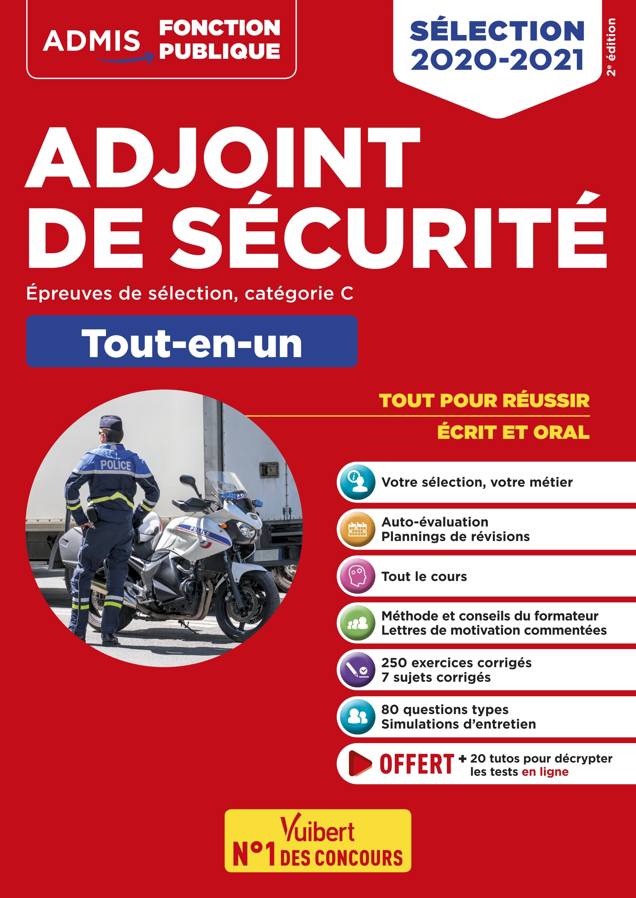 Adjoint de sécurité - Catégorie C - Tout-en-un - François Lavedan - VUIBERT