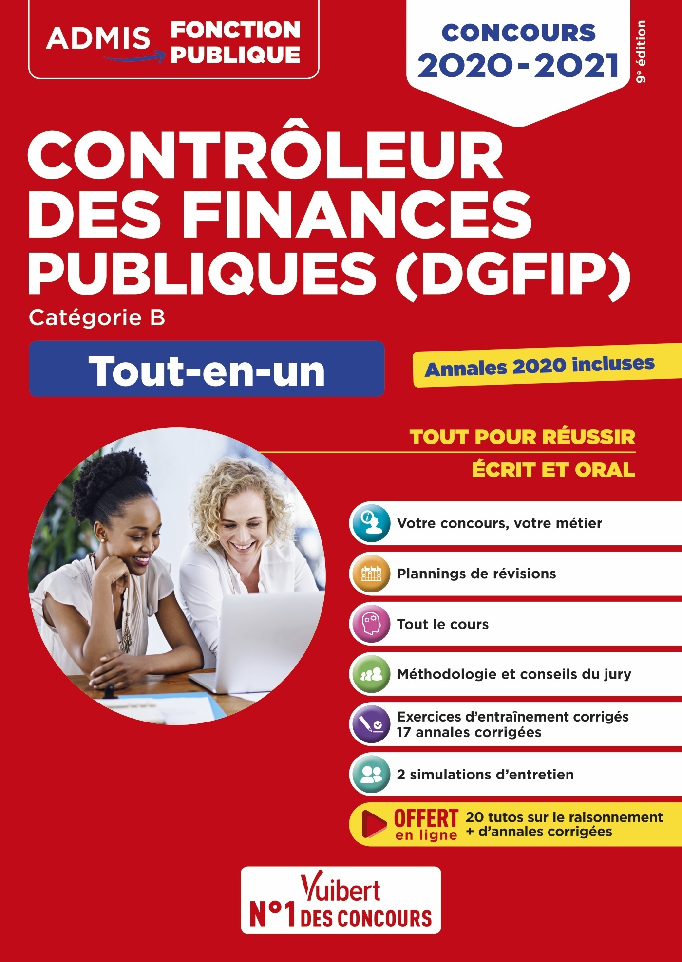 Concours Contrôleur des Finances publiques (DGFIP) - Catégorie B - Tout-en-un - Pascal Eynard - VUIBERT