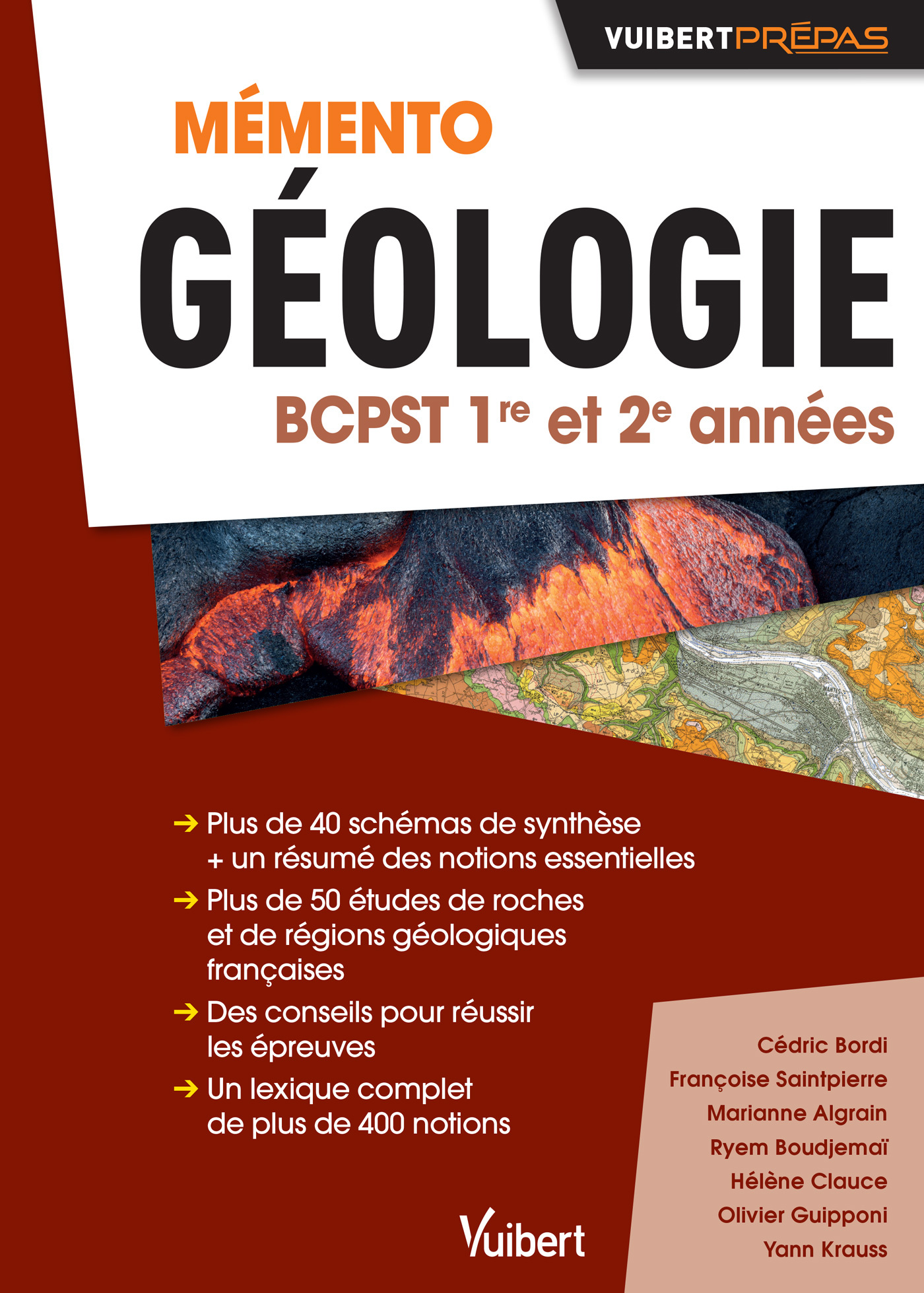 Mémento Géologie BCPST 1re et 2e années - Françoise Saintpierre - VUIBERT