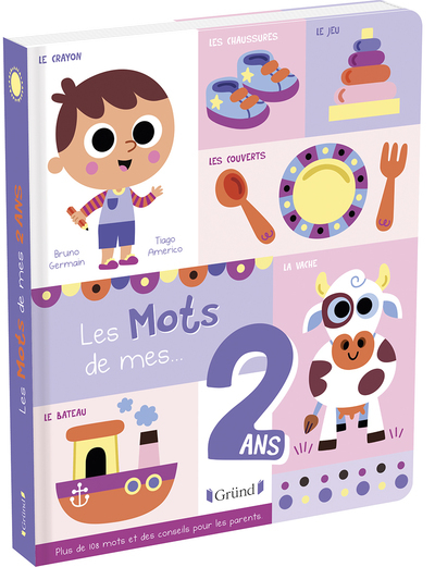 Les mots de mes 2 ans - Tiago Americo - GRUND