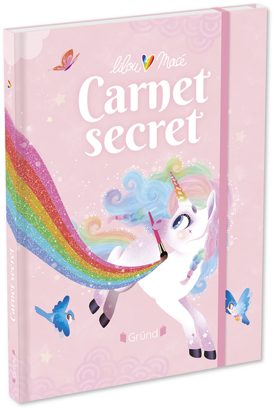 Mon carnet secret Lilou la licorne - Marie-Rose Boisson - GRUND