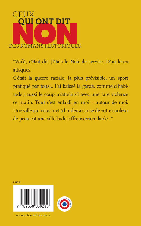 Aimé Césaire : "Non à l'humiliation" -  Nimrod - ACTES SUD