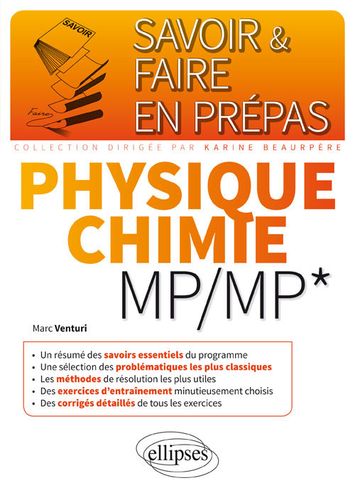 Physique-chimie MP/MP* - Marc Venturi - ELLIPSES