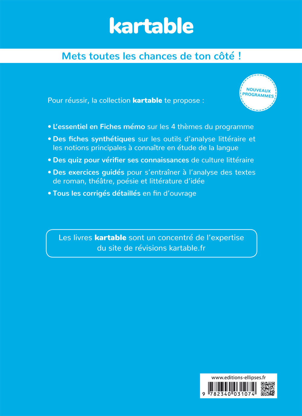 Français - Seconde - nouveaux programmes - L'ECOLE-SUR-INTERNET KARTABLE - L'école sur internet - ELLIPSES