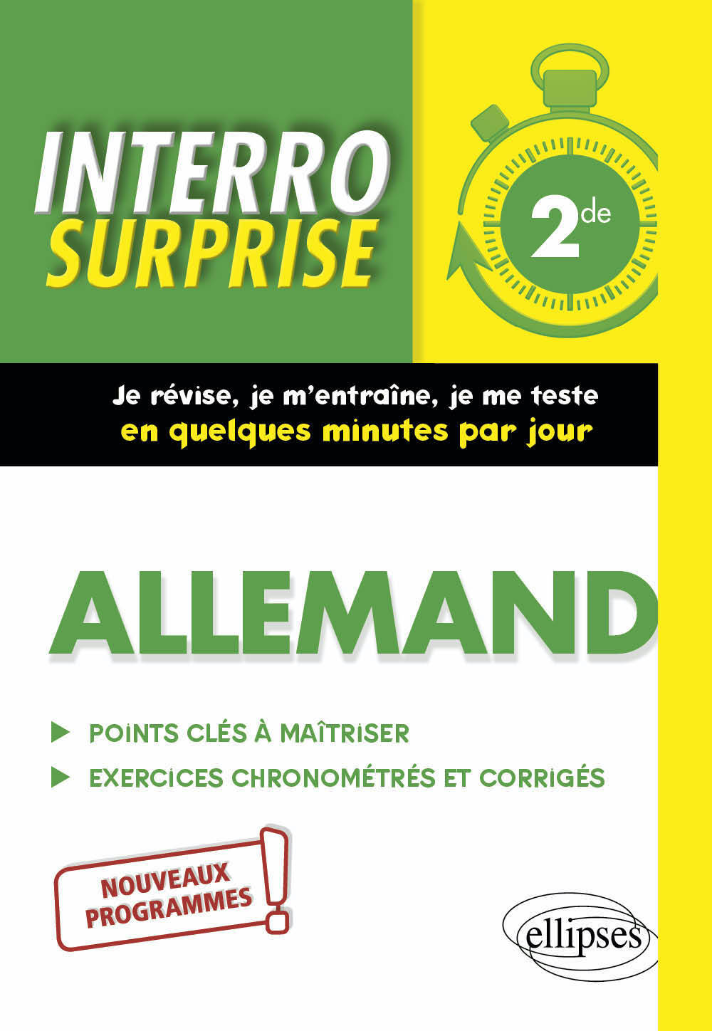 Allemand - Seconde -  nouveaux programmes - Pascal Curin - ELLIPSES