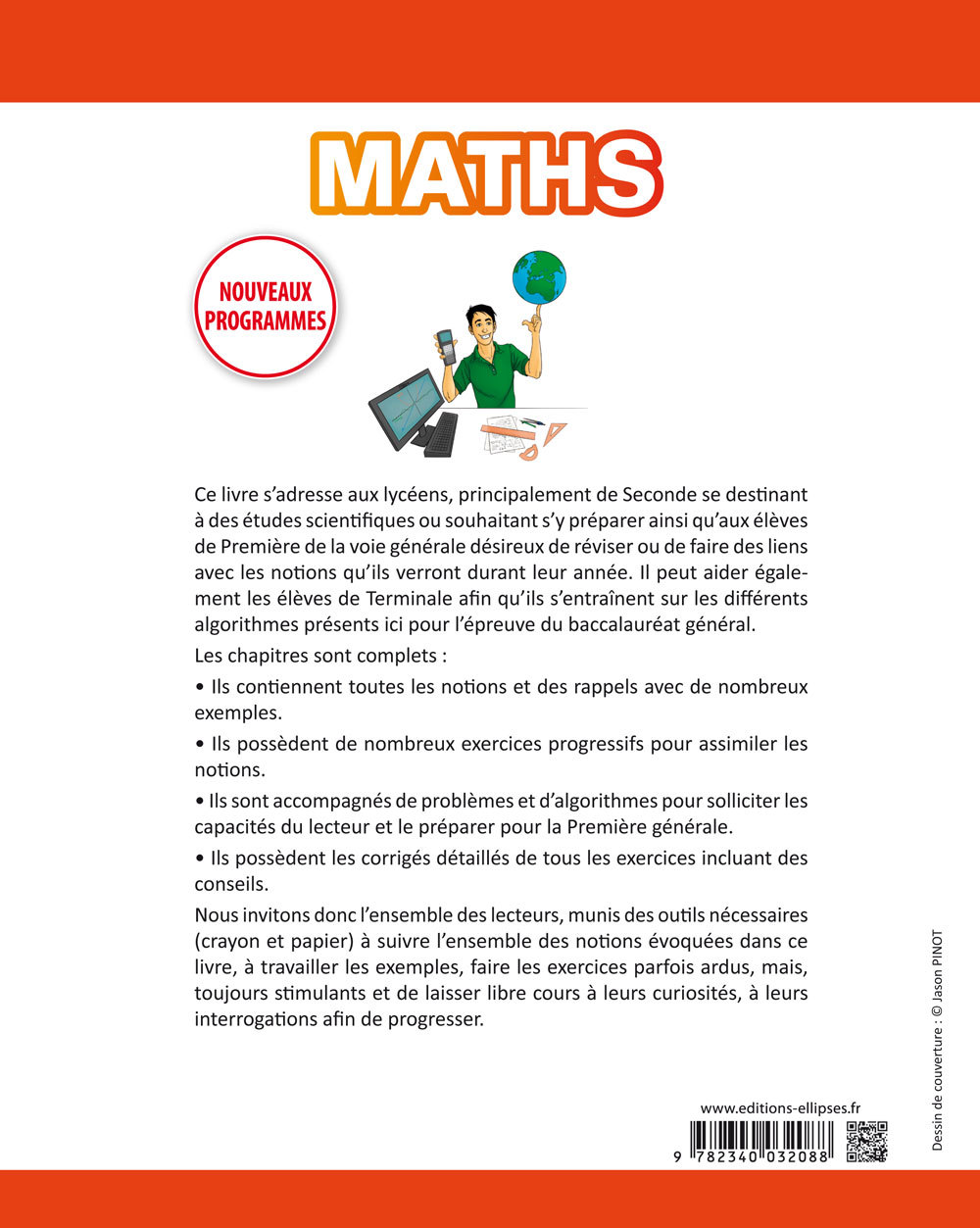 Mathématiques seconde - Pour se préparer efficacement à la spécialité de Première - nouveaux programmes - Nicolas Rauwel - ELLIPSES