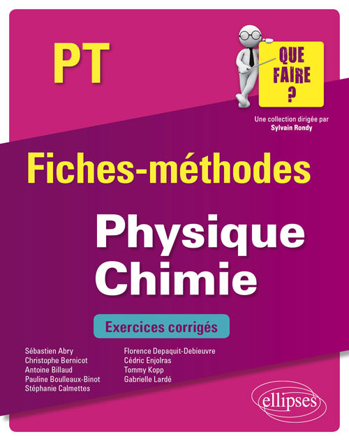 Physique-Chimie PT - Sébastien Abry - ELLIPSES