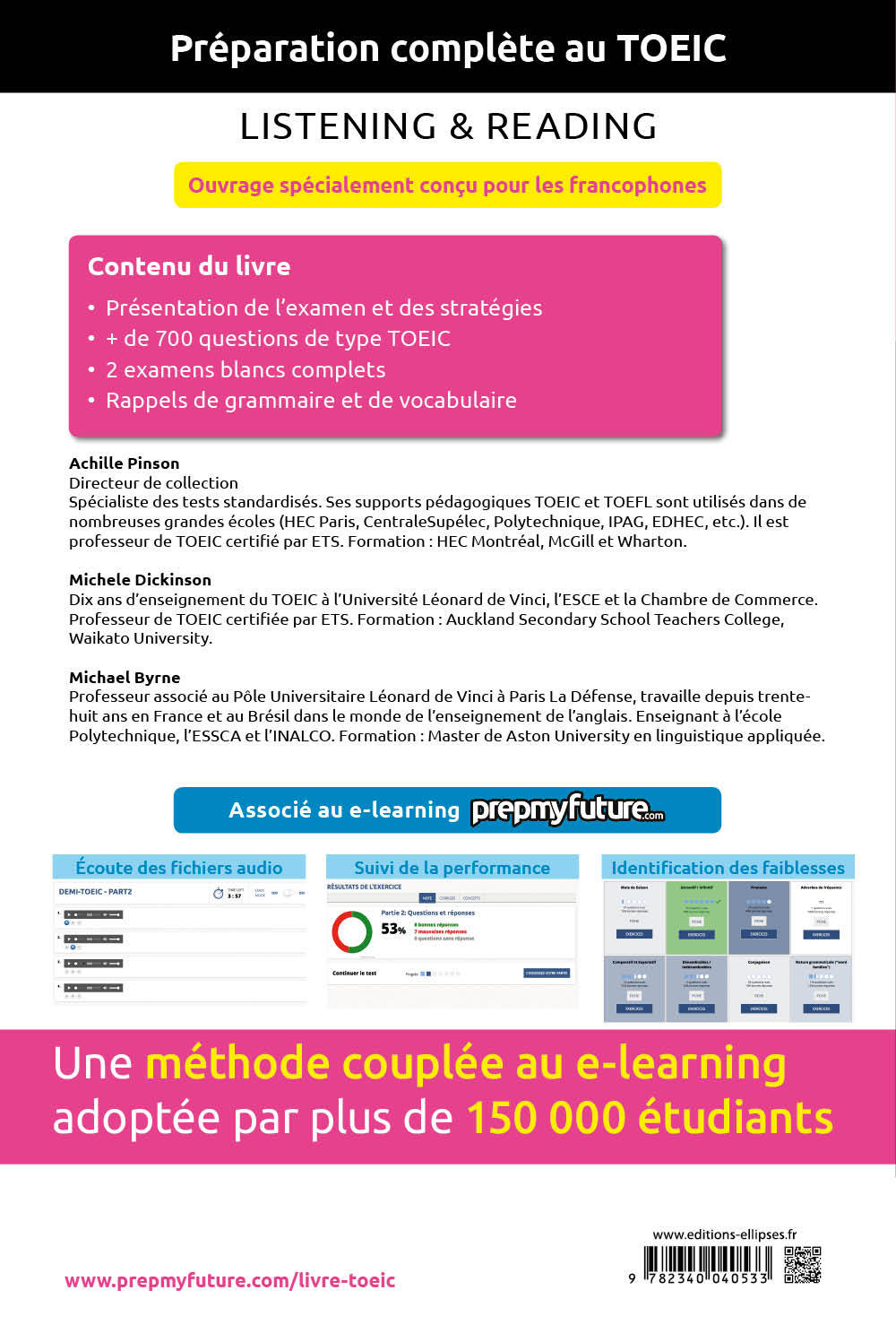 200% TOEIC - Listening & reading - 7e édition 2021 - Michael Byrne - ELLIPSES