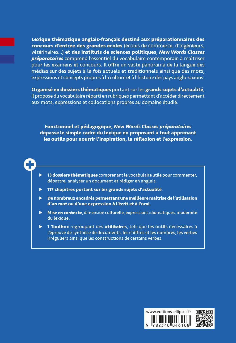 New Words Classes préparatoires. Lexique thématique du vocabulaire contemporain anglais-français - Florent Gusdorf - ELLIPSES