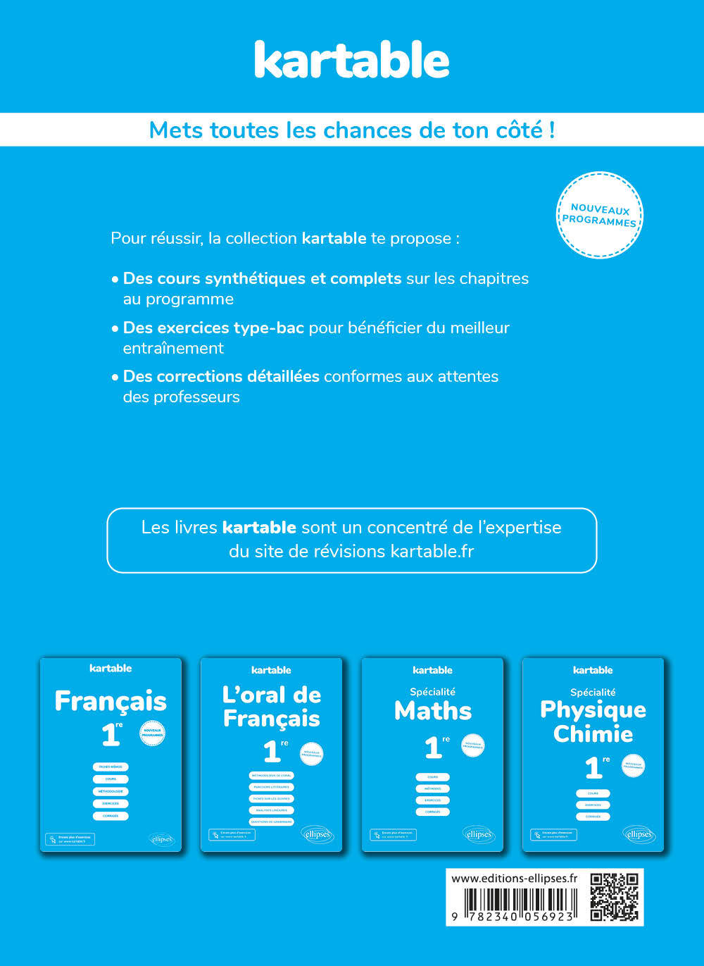 Enseignement scientifique - Première - L'ECOLE-SUR-INTERNET KARTABLE - L'école sur internet - ELLIPSES