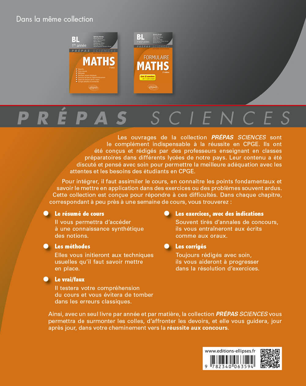 Mathématiques - BL 2e année - 2e édition - Sylvain Rondy - ELLIPSES