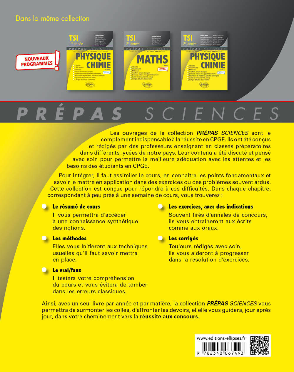 Mathématiques TSI-1 - Programme 2021 - Nicolas Nguyen - ELLIPSES