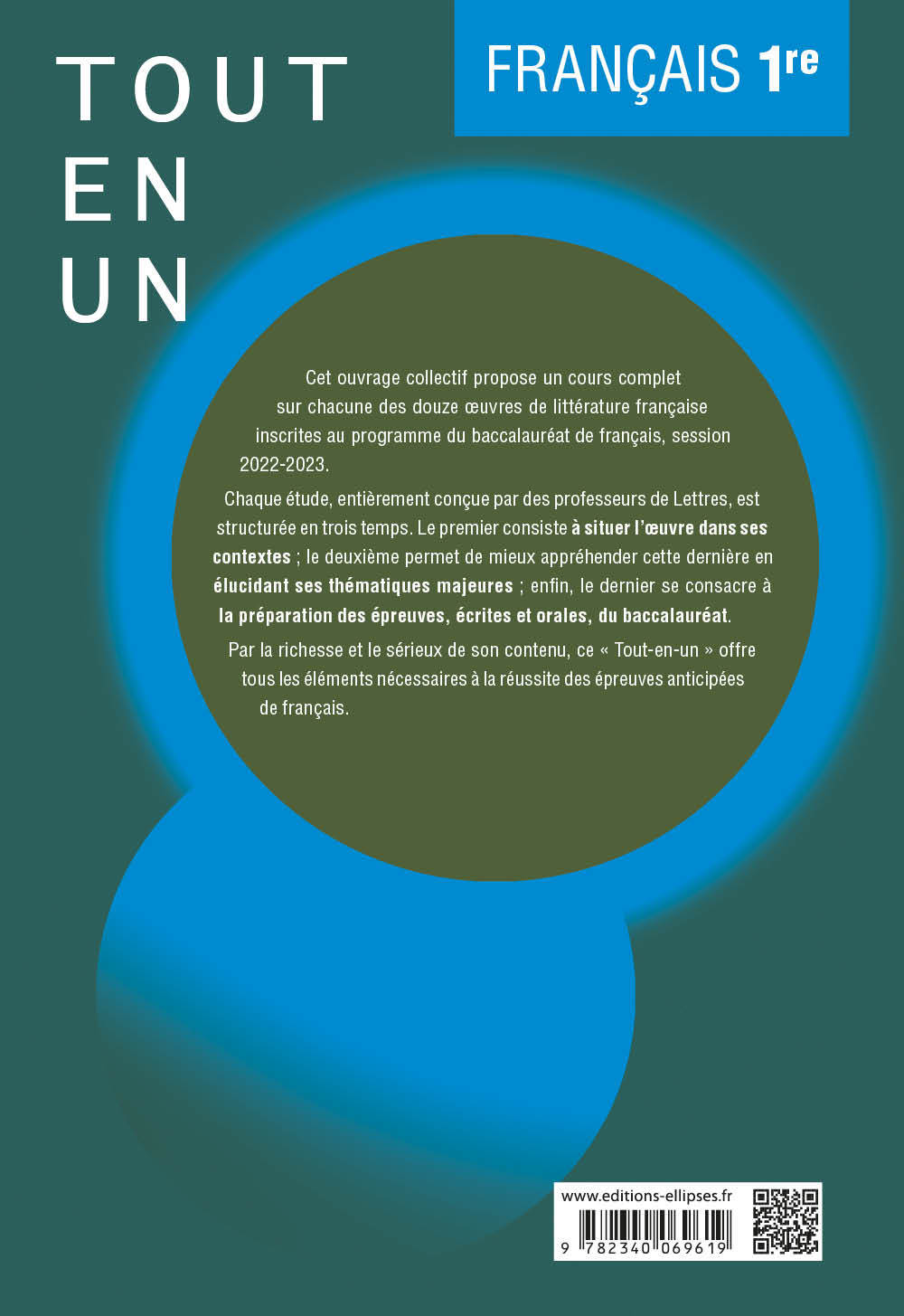 Français. Première. Tout-en-un sur les œuvres au programme. - Amélie Goutaudier - ELLIPSES