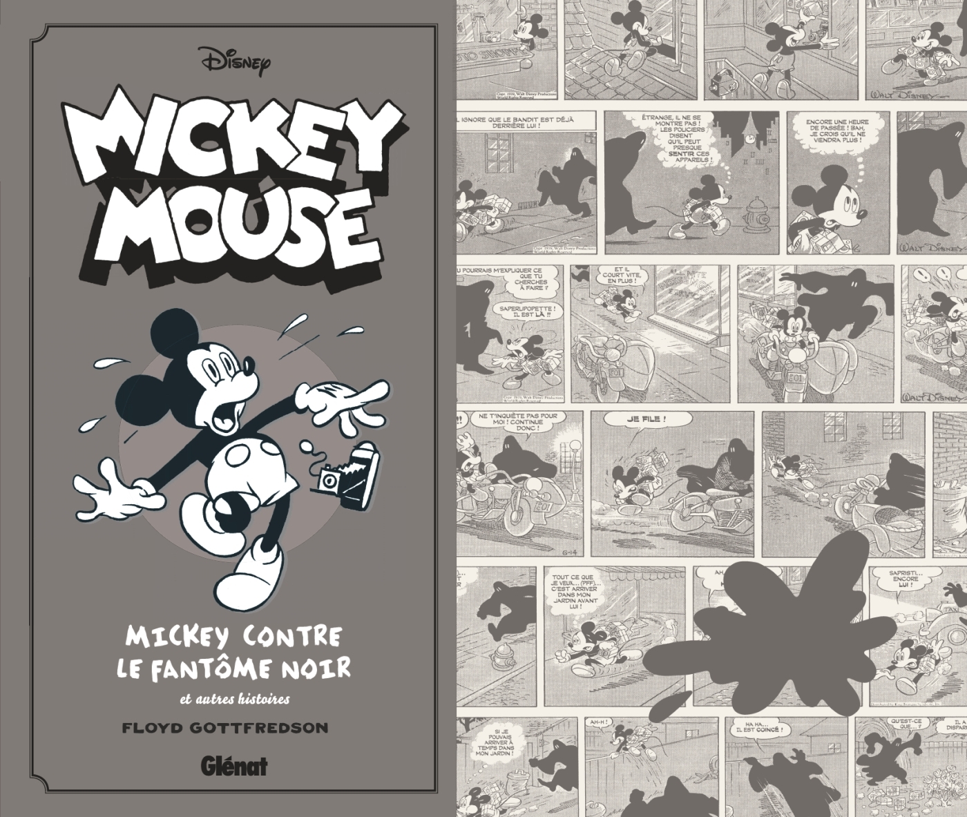 Mickey Mouse par Floyd Gottfredson N&B - Tome 05 - Floyd Gottfredson - GLENAT