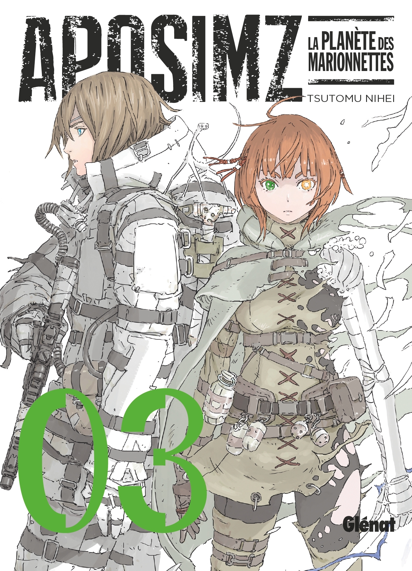 Aposimz la planète des marionnettes - Tome 03 - Tsutomu Nihei - GLENAT