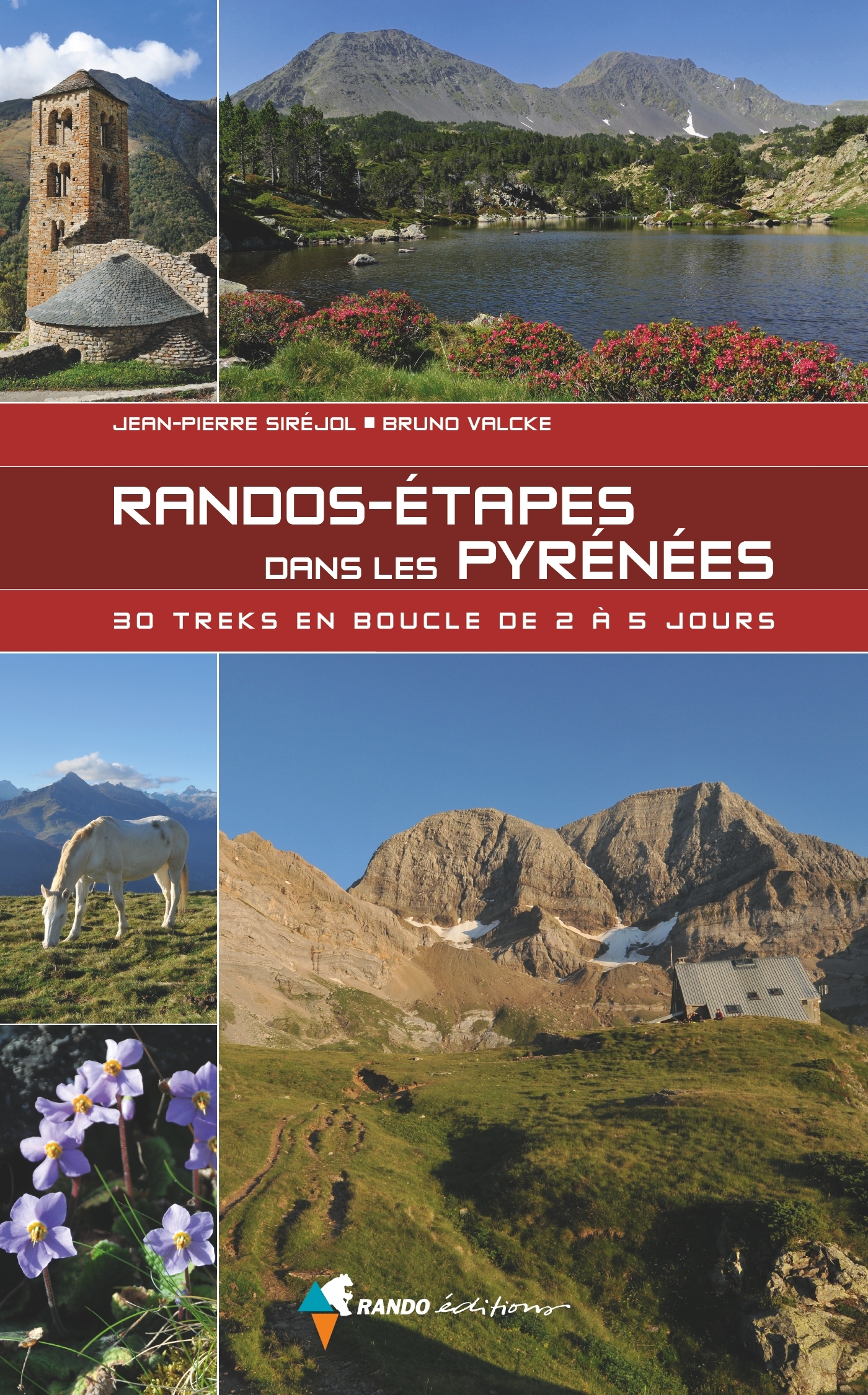 Randos-Etapes dans les Pyrénées - Bruno Valcke - GLENAT