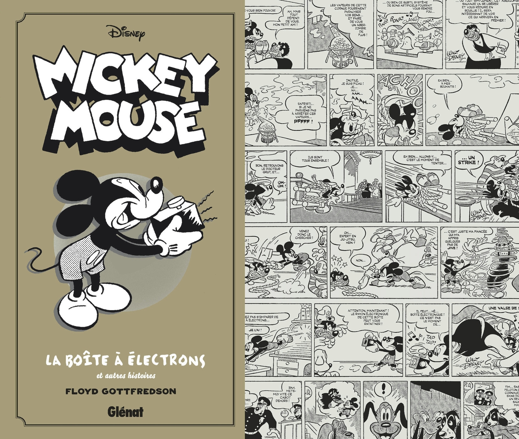 Mickey Mouse par Floyd Gottfredson N&B - Tome 07 - Floyd Gottfredson - GLENAT