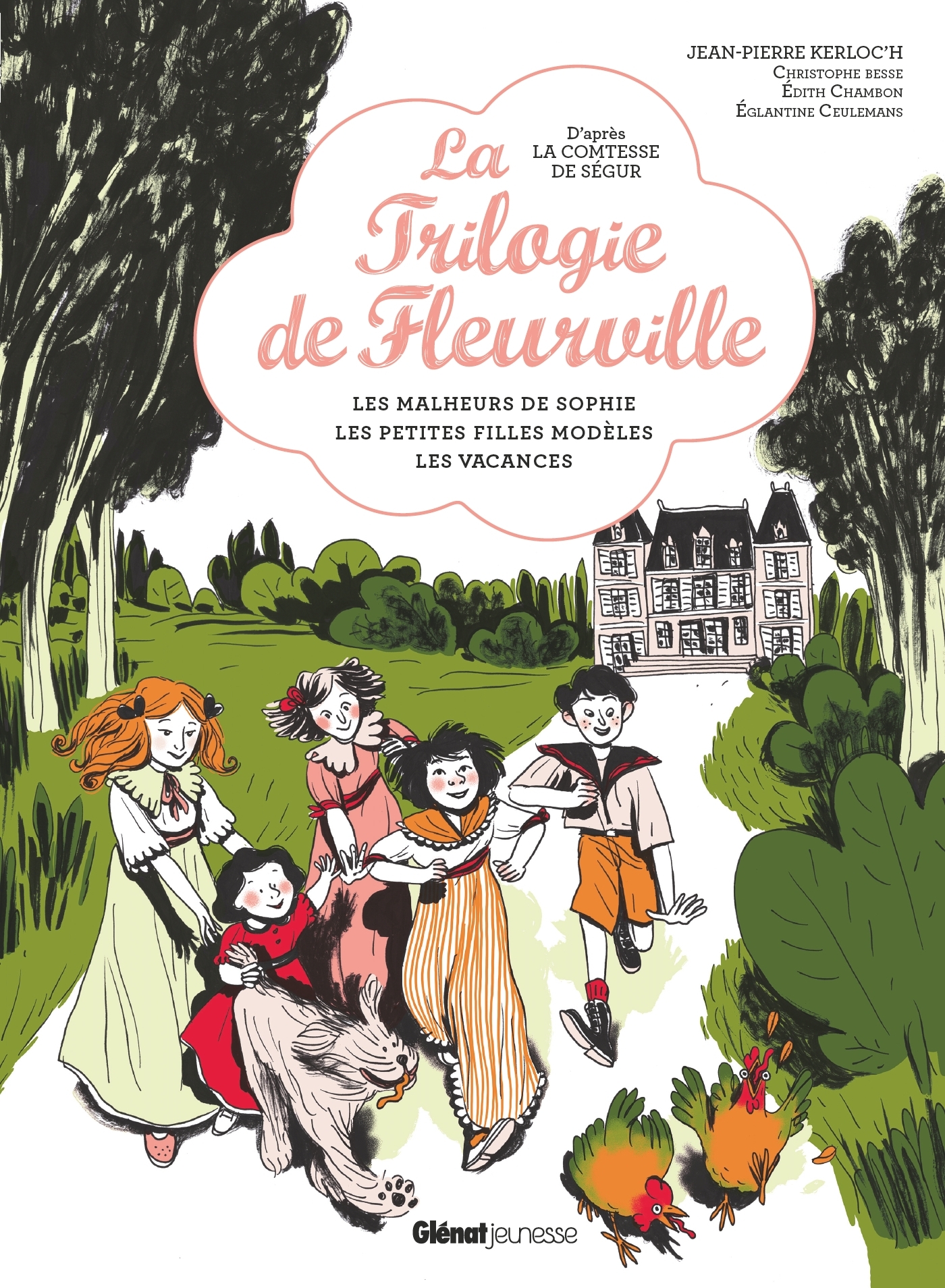 La trilogie de Fleurville - Jean-Pierre Kerloc'h - GLENAT JEUNESSE