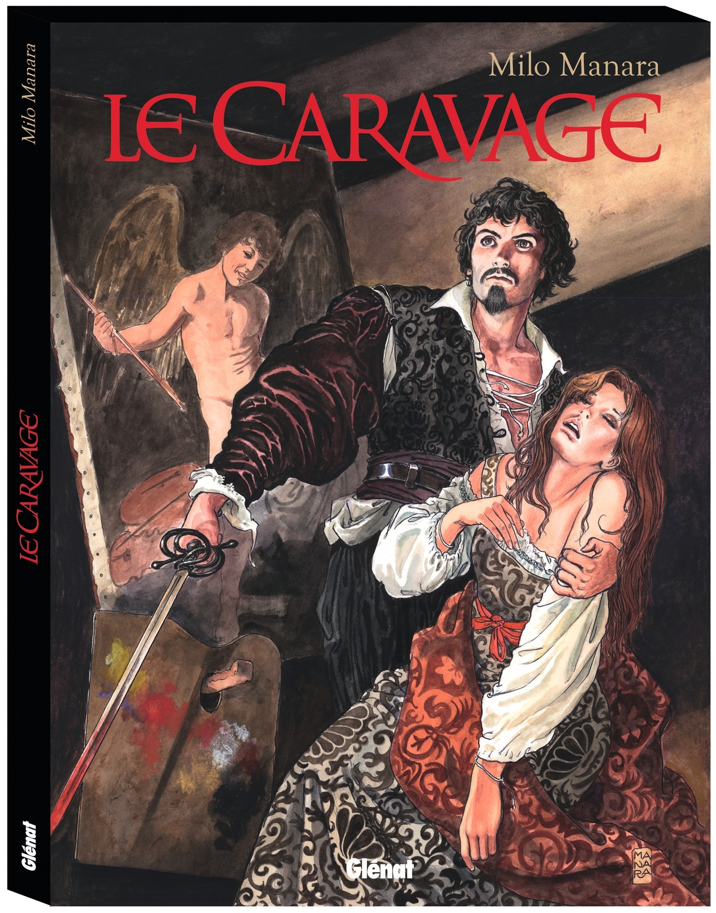 Le Caravage - Coffret tomes 1 et 2 - Milo Manara - GLENAT