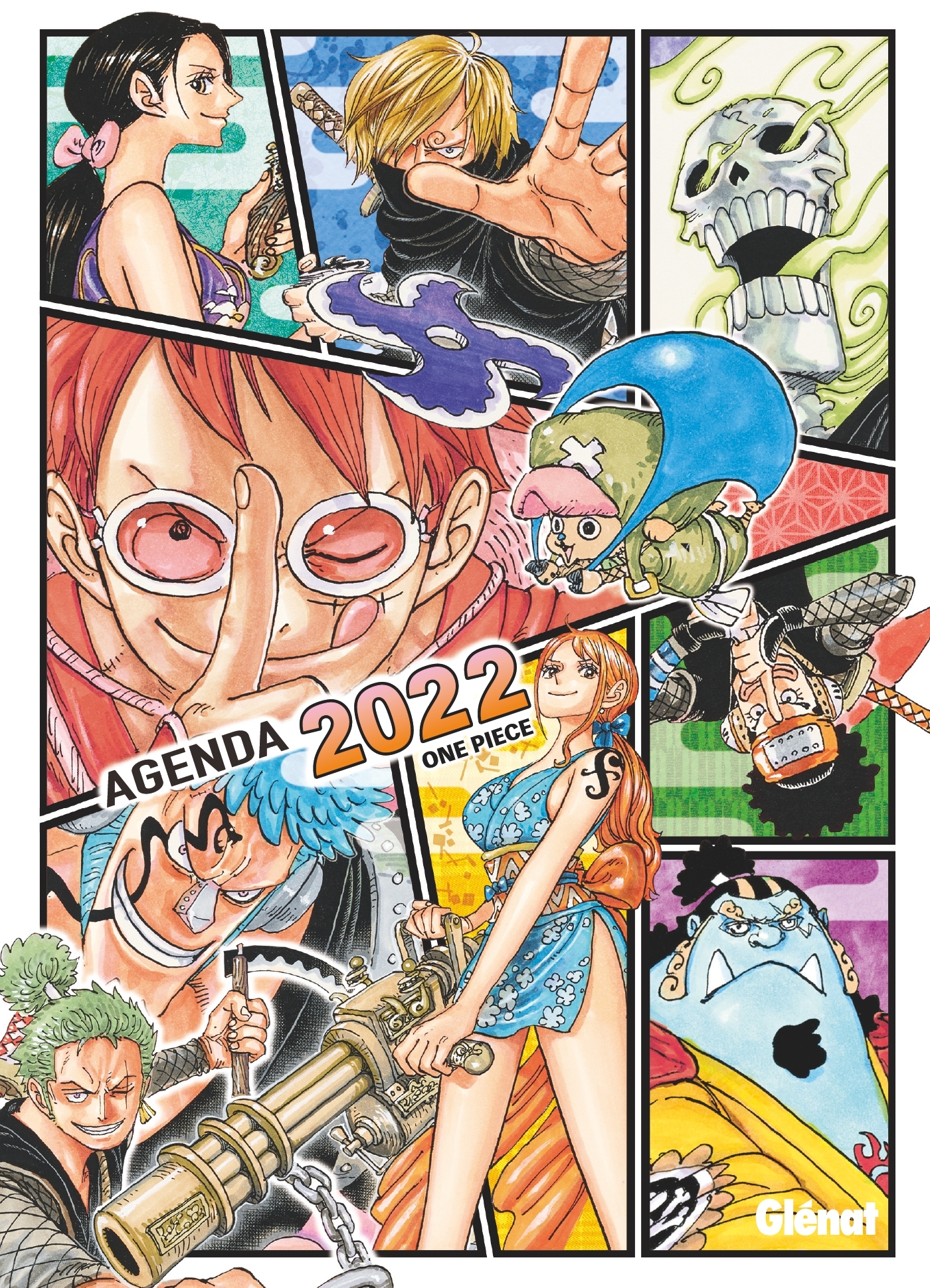 One Piece - Agenda 2022 - Eiichiro Oda - GLENAT