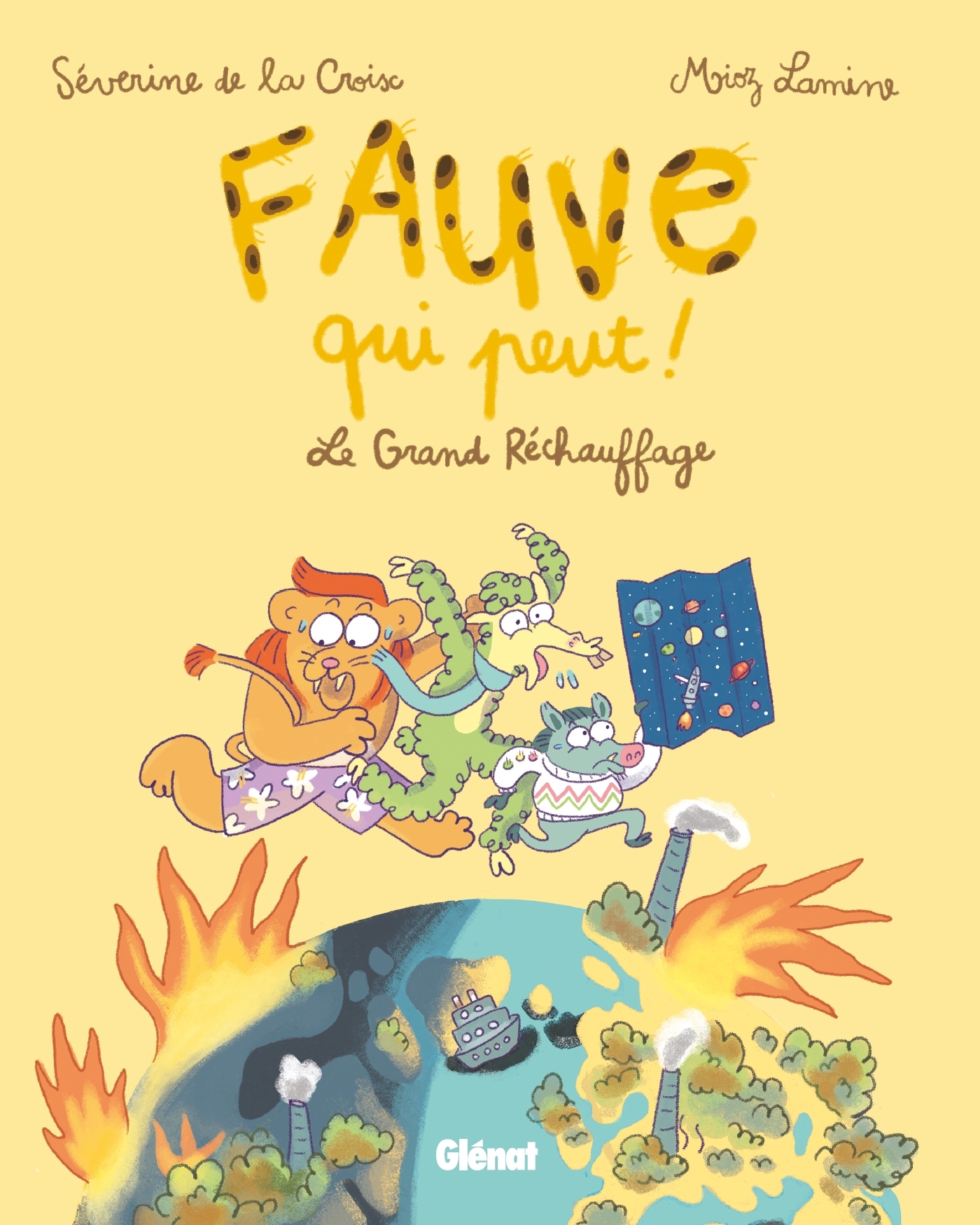 Fauve qui peut ! - Tome 01 - Séverine la Croix - GLENAT JEUNESSE