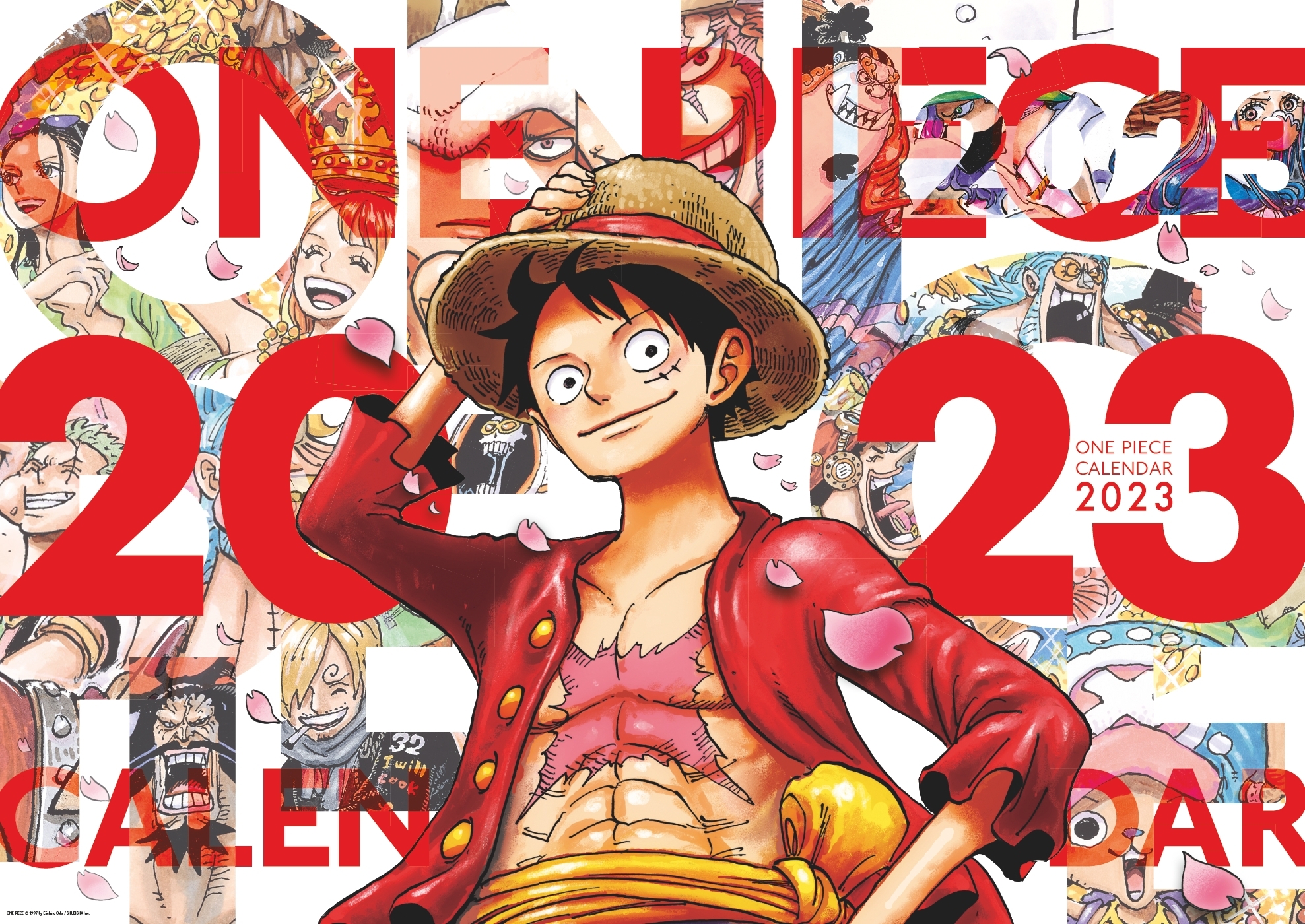 One Piece - Calendrier 2023 - Eiichiro Oda - GLENAT