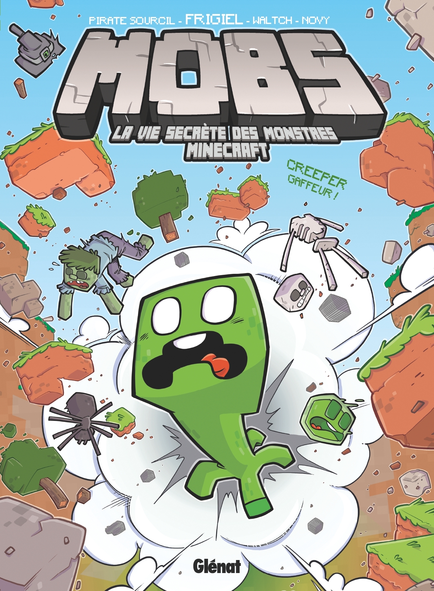 MOBS, La vie secrète des monstres Minecraft  - Tome 01 - Frigiel Frigiel - GLENAT