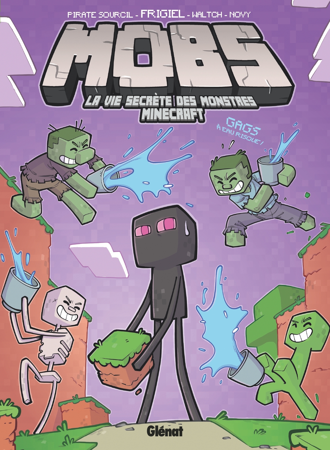 MOBS, La vie secrète des monstres Minecraft  - Tome 02 - Frigiel Frigiel - GLENAT