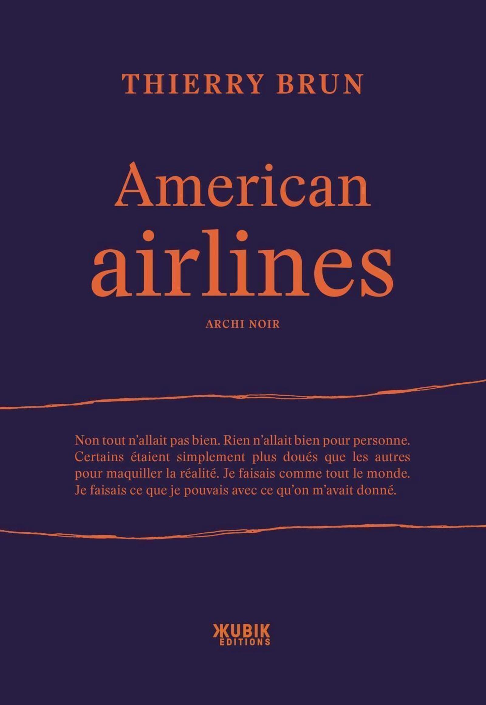 American Airlines - Thierry Brun - KUBIK