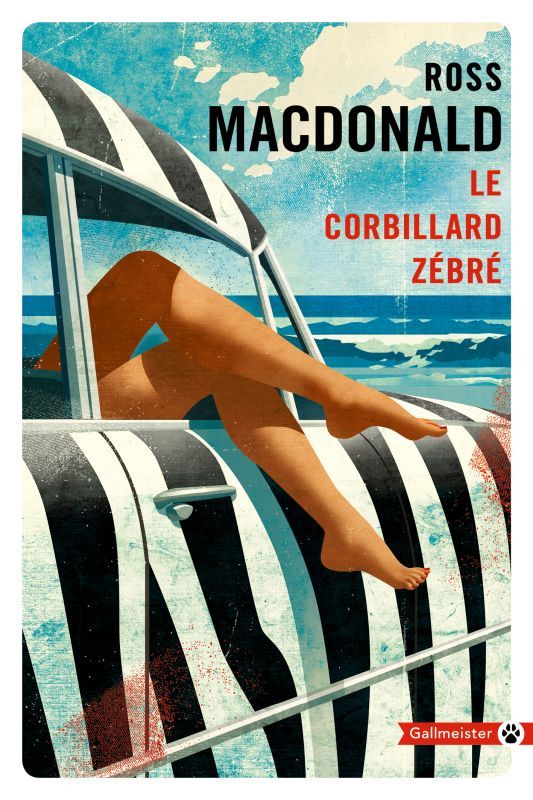 Le corbillard zébré - Ross Macdonald - GALLMEISTER