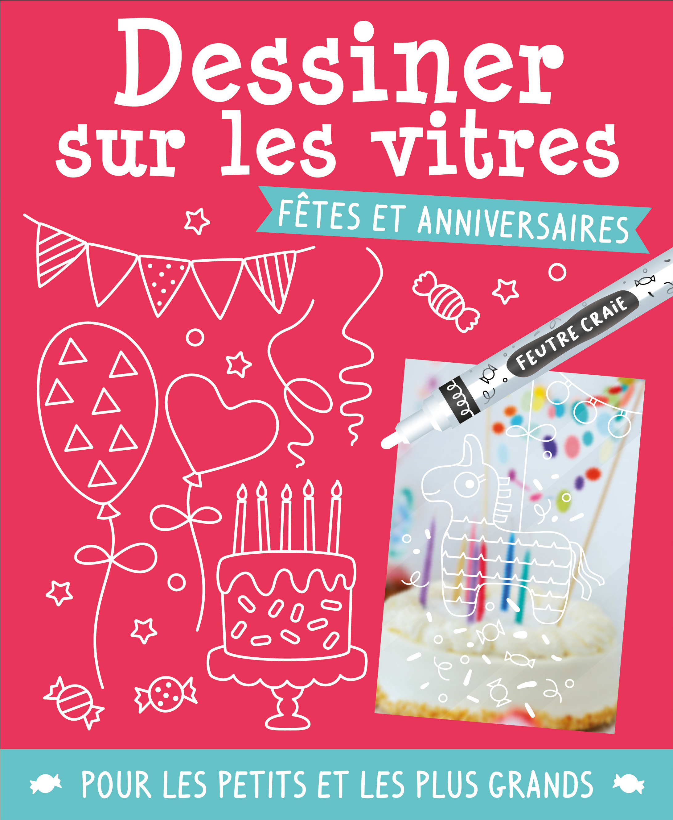 DESSINER SUR LES VITRES - FETES ET ANNIVERSAIRES - IDEES BOOK CREATIONS IDEES BOOK CREATIONS - 1 2 3 SOLEIL