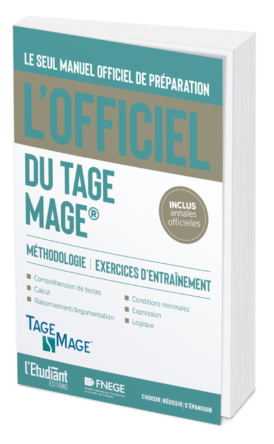 L'officiel du TAGE MAGE -  Collectif - L ETUDIANT