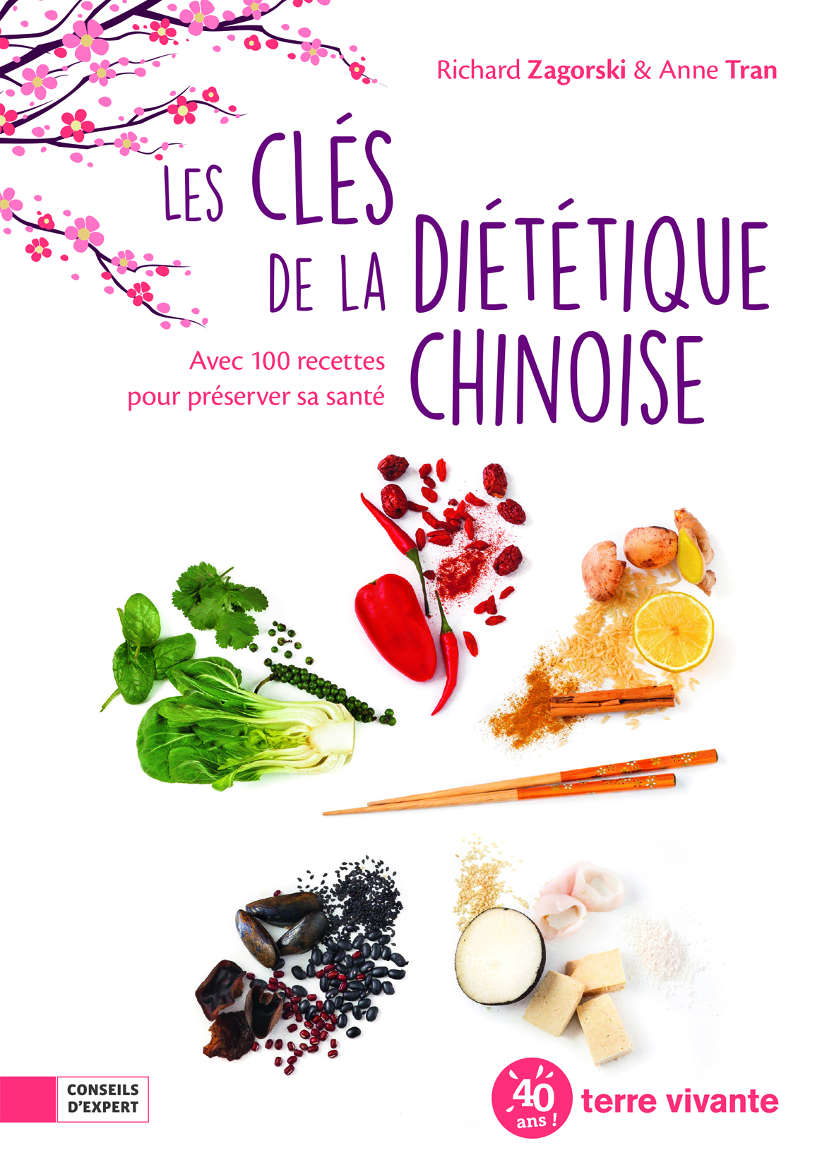 Les clefs de la diététique chinoise  - Richard Zagroski - TERRE VIVANTE