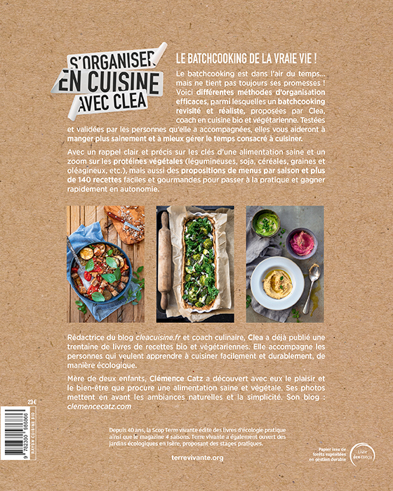 S'organiser en cuisine avec Clea -  Clea - TERRE VIVANTE