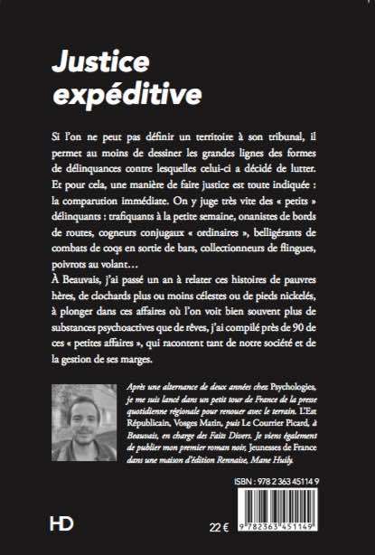 Justice expéditive - Mathieu Blard - H DIFFUSION