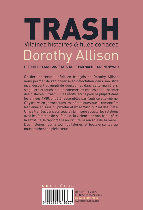 Trash - Dorothy Allison - CAMBOURAKIS