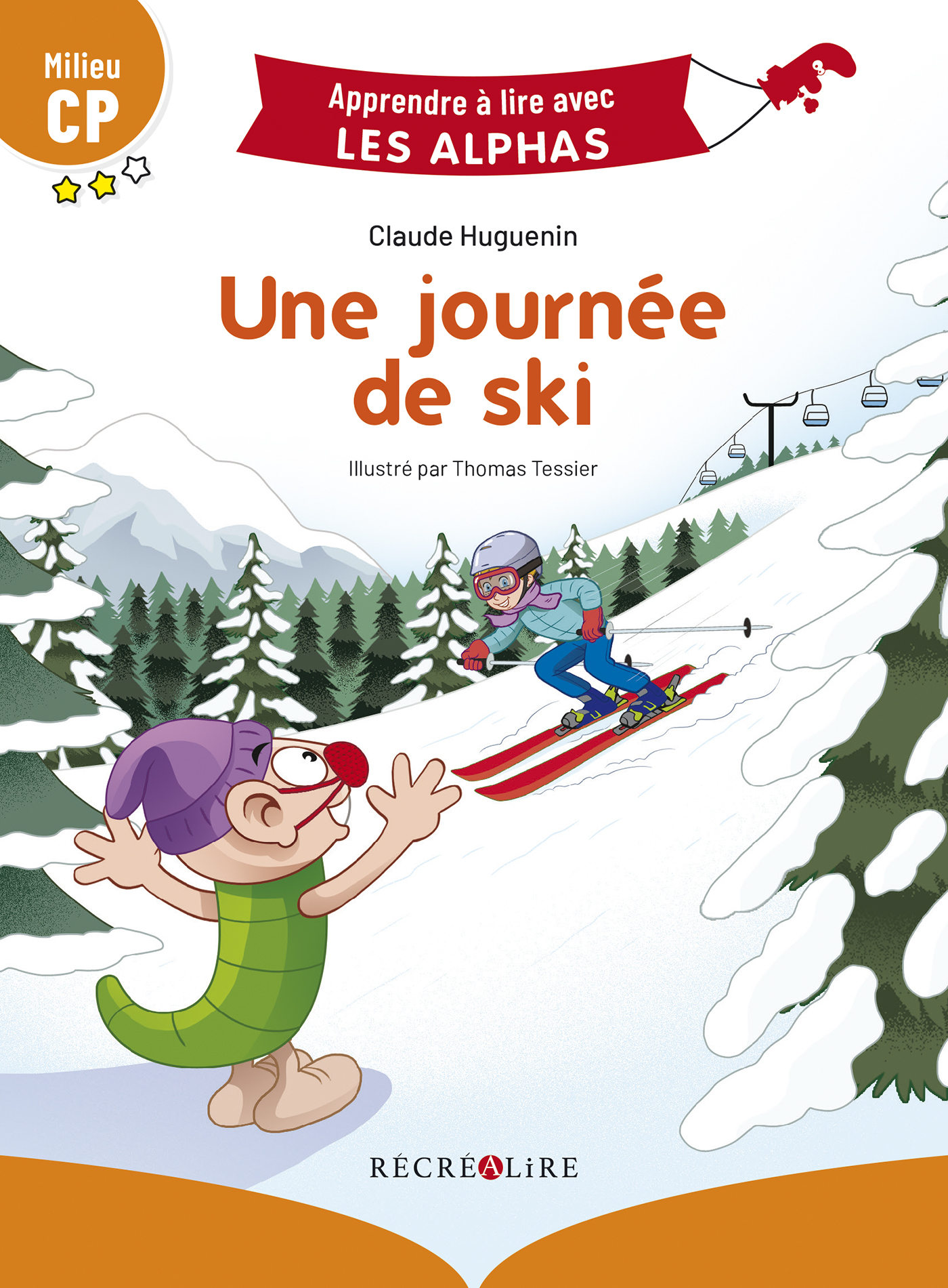 Une journée de ski Milieu CP - Claude Huguenin - RECREALIRE