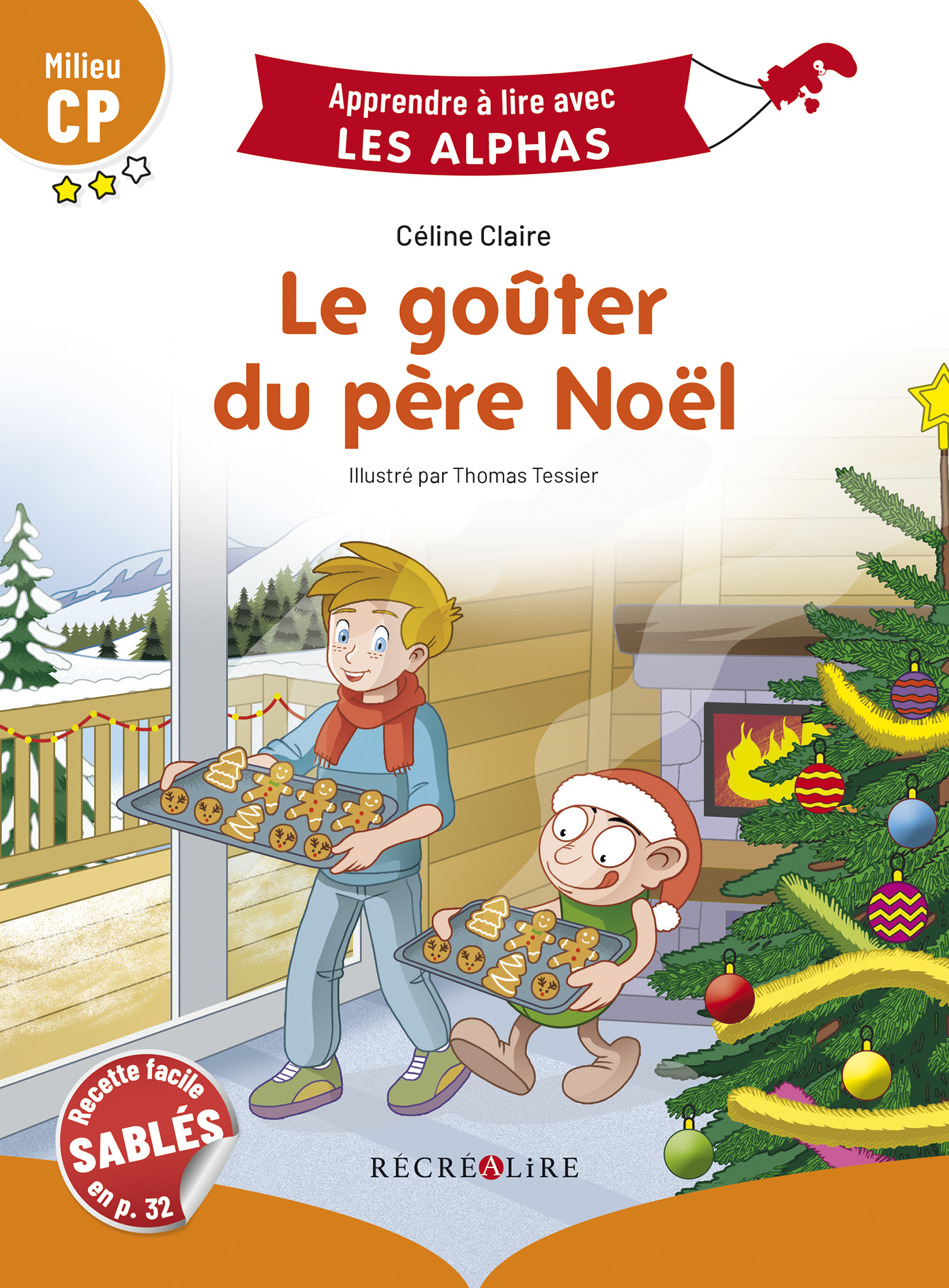 Le goûter du Père Noël - Milieu CP - Céline Claire - RECREALIRE