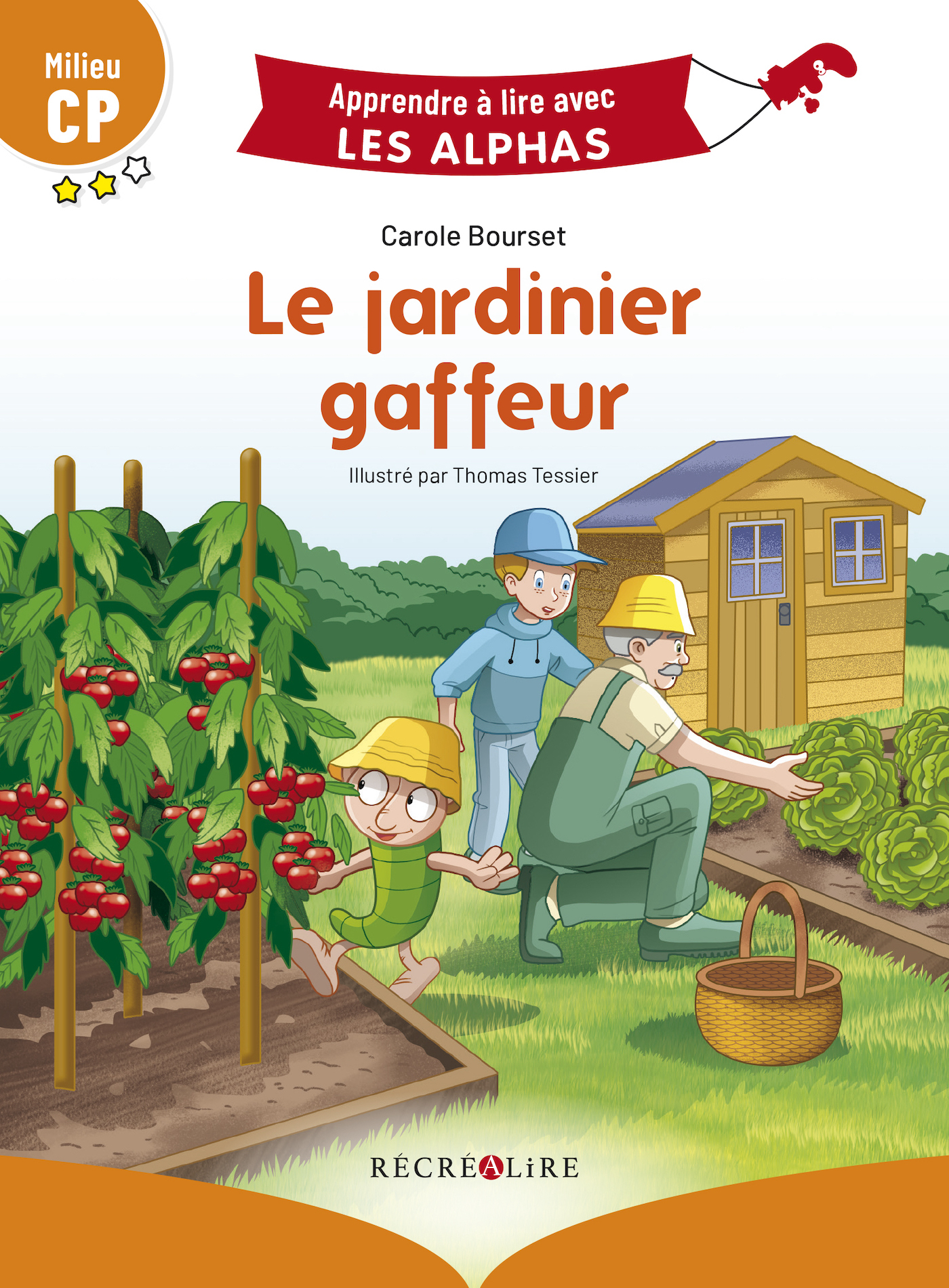 Le jardinier gaffeur Milieu CP - Carole Bourset - RECREALIRE